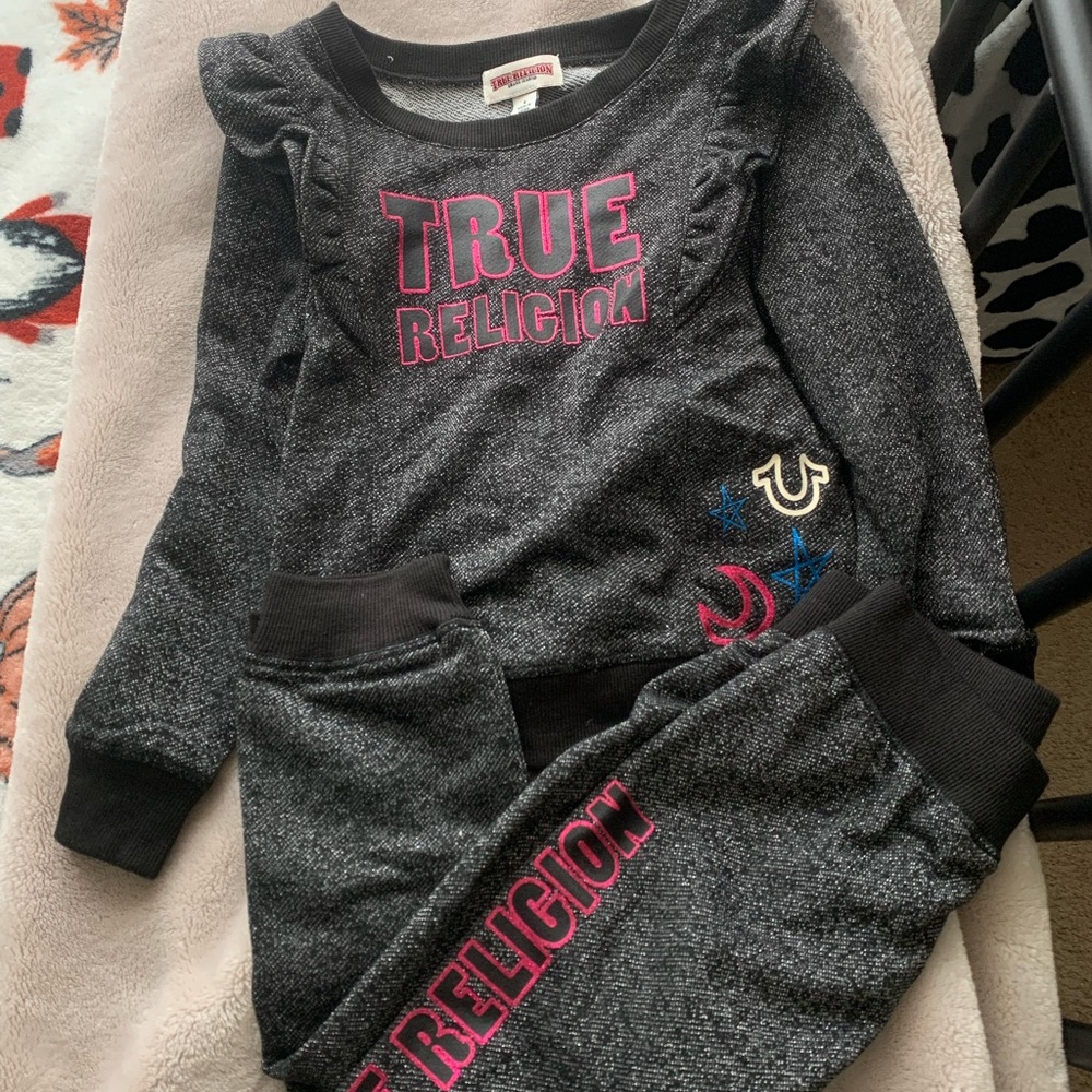 Little girls True Religion set